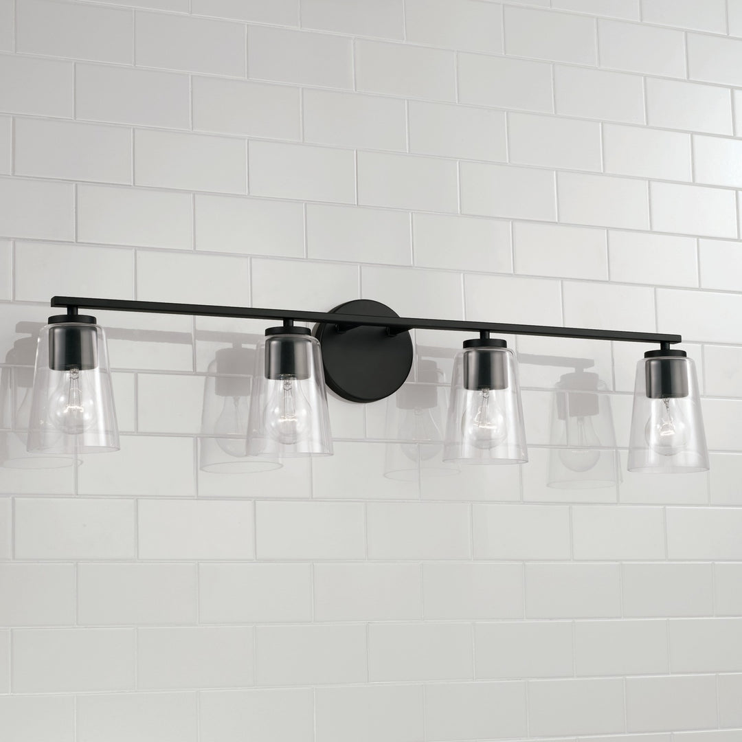 Capital Portman 148641MB-537 Bath Vanity Light 36 in. wide - Matte Black