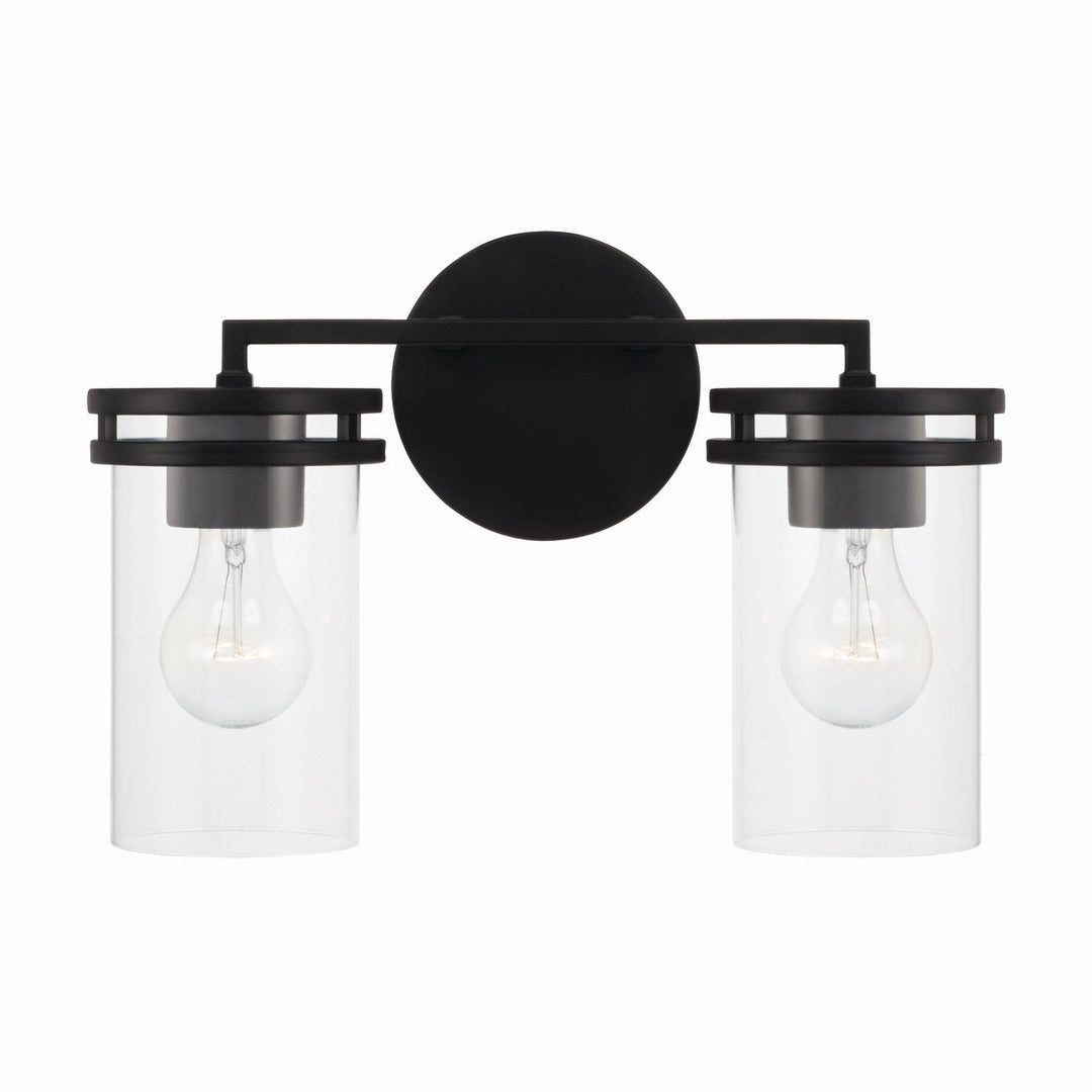 Capital Fuller 148721MB-539 Bath Vanity Light 15 in. wide - Matte Black