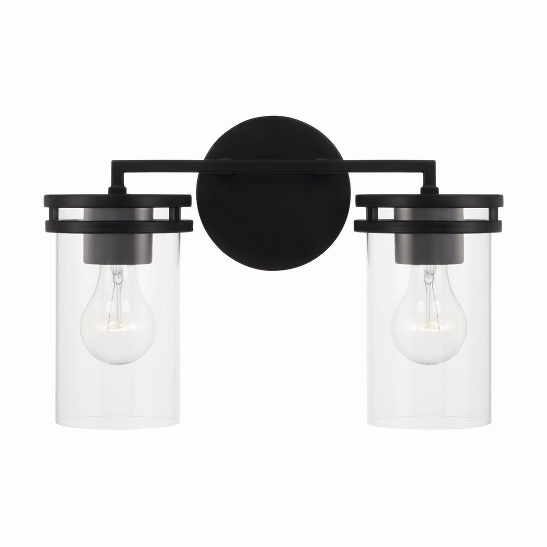 Capital Fuller 148721MB-539 Bath Vanity Light 15 in. wide - Matte Black