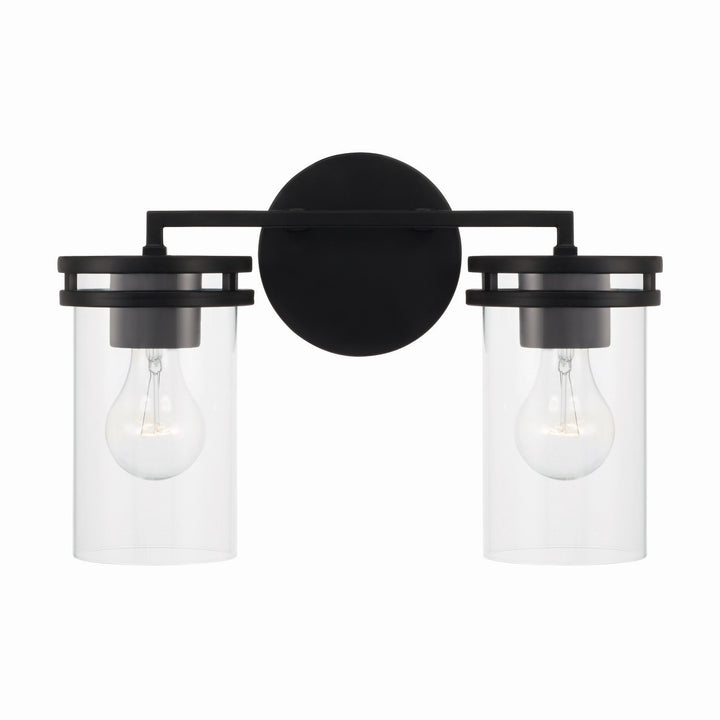 Capital Fuller 148721MB-539 Bath Vanity Light 15 in. wide - Matte Black
