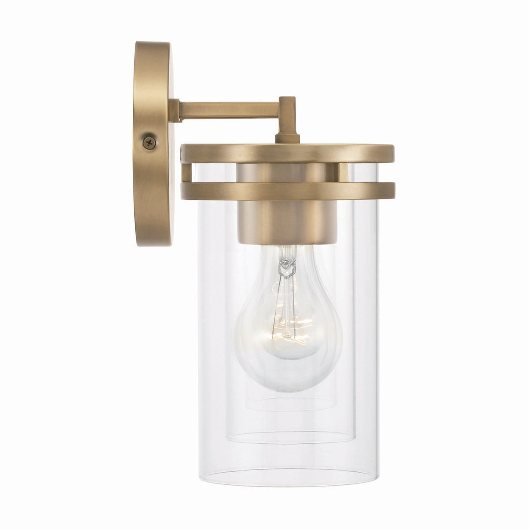 Capital Fuller 148731AD-539 Bath Vanity Light 24 in. wide - Aged Brass