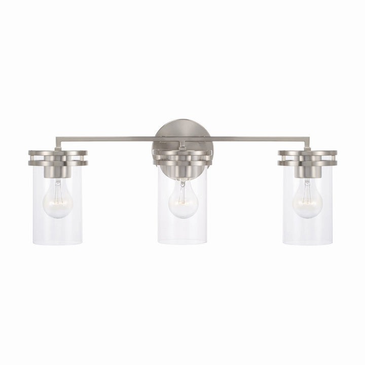 Capital Fuller 148731BN-539 Bath Vanity Light 24 in. wide - Brushed Nickel