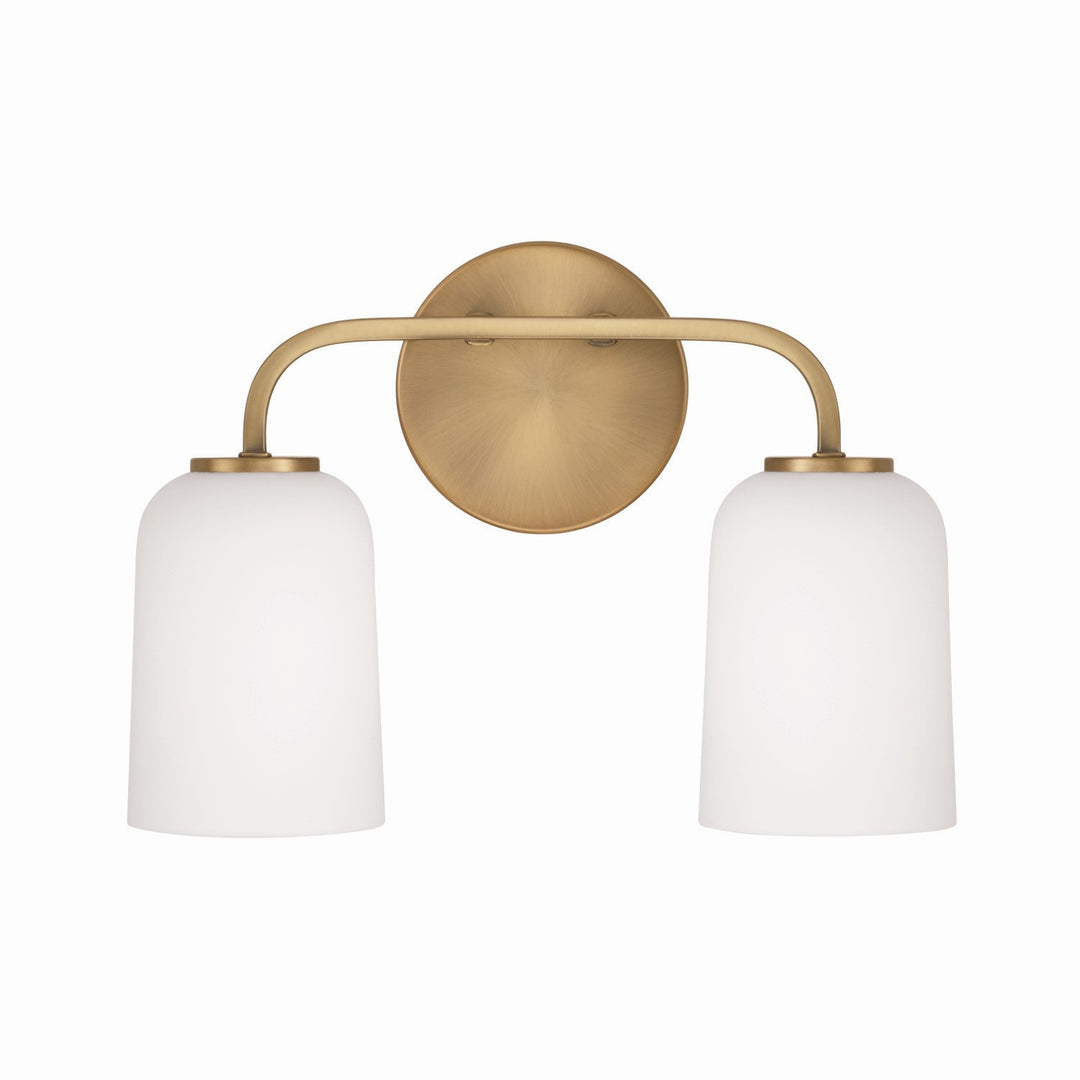 Capital Lawson 148821AD-542 Bath Vanity Light 14 in. wide - Aged Brass