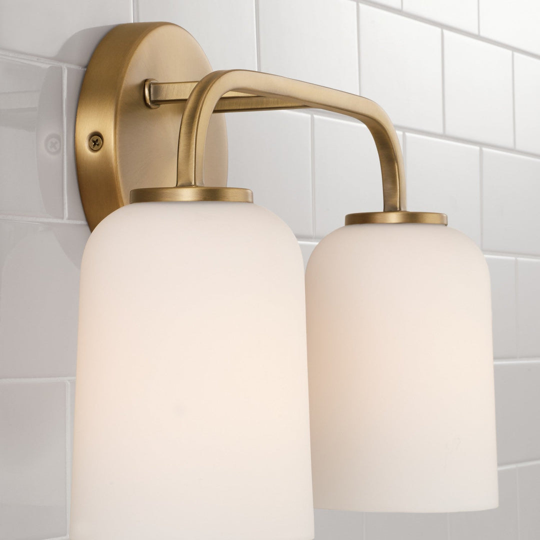 Capital Lawson 148821AD-542 Bath Vanity Light 14 in. wide - Aged Brass