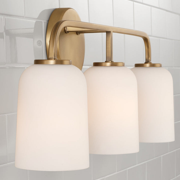 Capital Lawson 148831AD-542 Bath Vanity Light 24 in. wide - Aged Brass