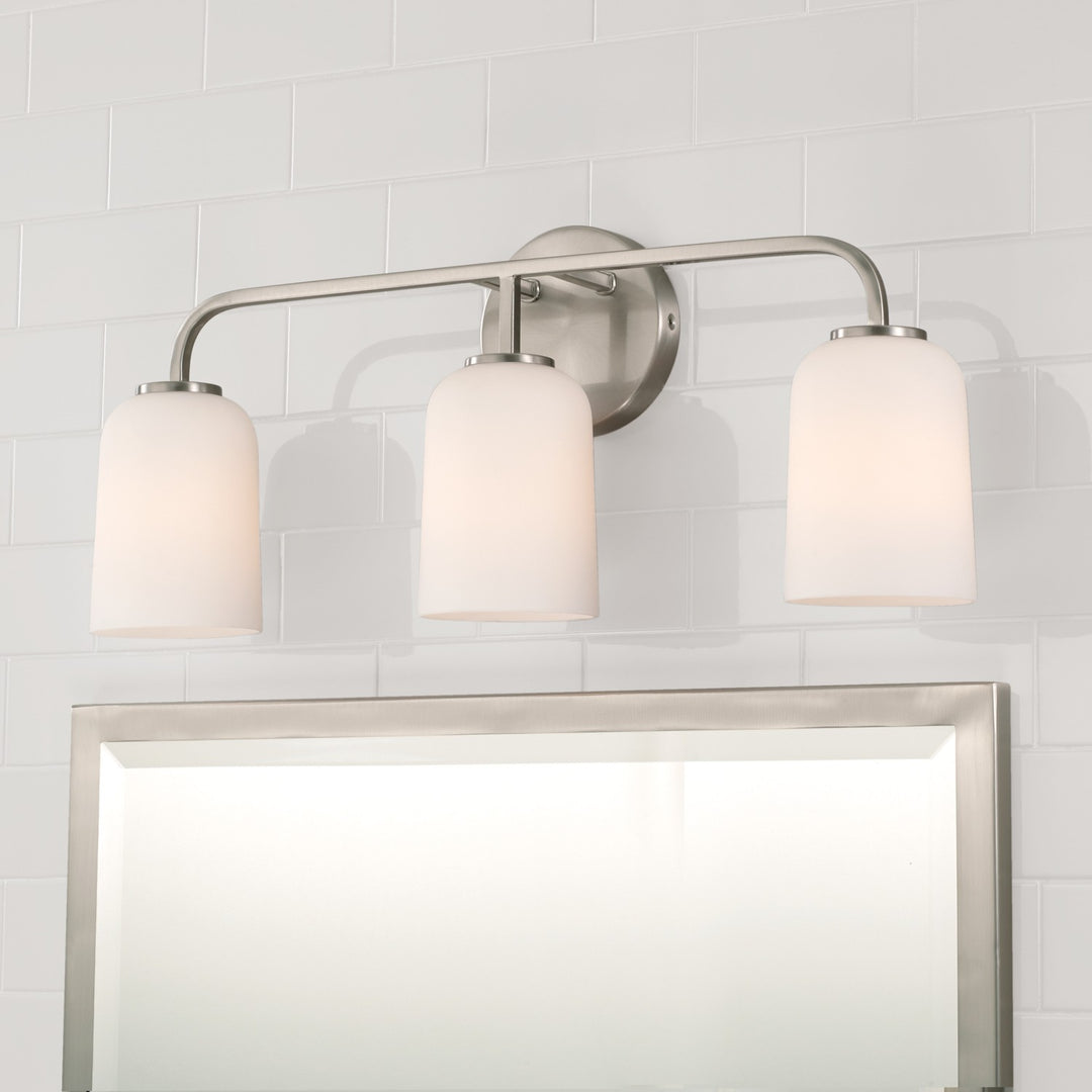 Capital Lawson 148831BN-542 Bath Vanity Light 24 in. wide - Brushed Nickel