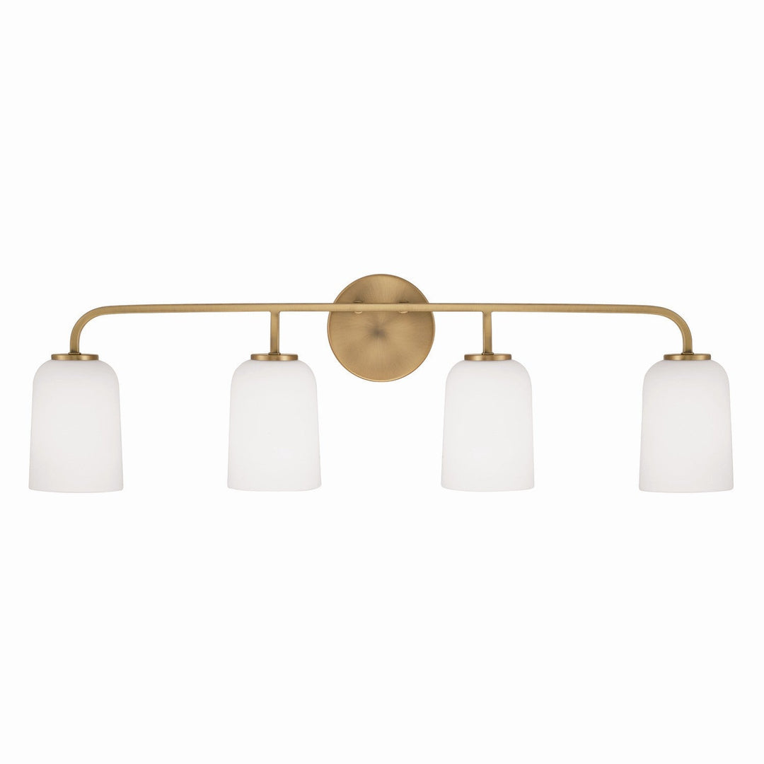 Capital Lawson 148841AD-542 Bath Vanity Light 33 in. wide - Aged Brass