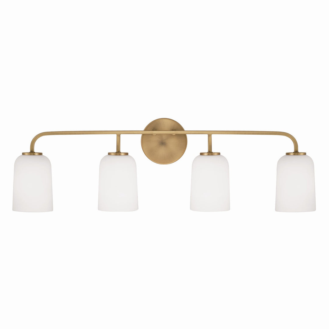 Capital Lawson 148841AD-542 Bath Vanity Light 33 in. wide - Aged Brass