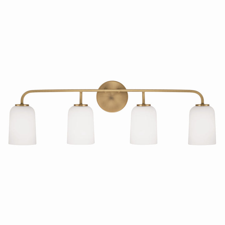 Capital Lawson 148841AD-542 Bath Vanity Light 33 in. wide - Aged Brass