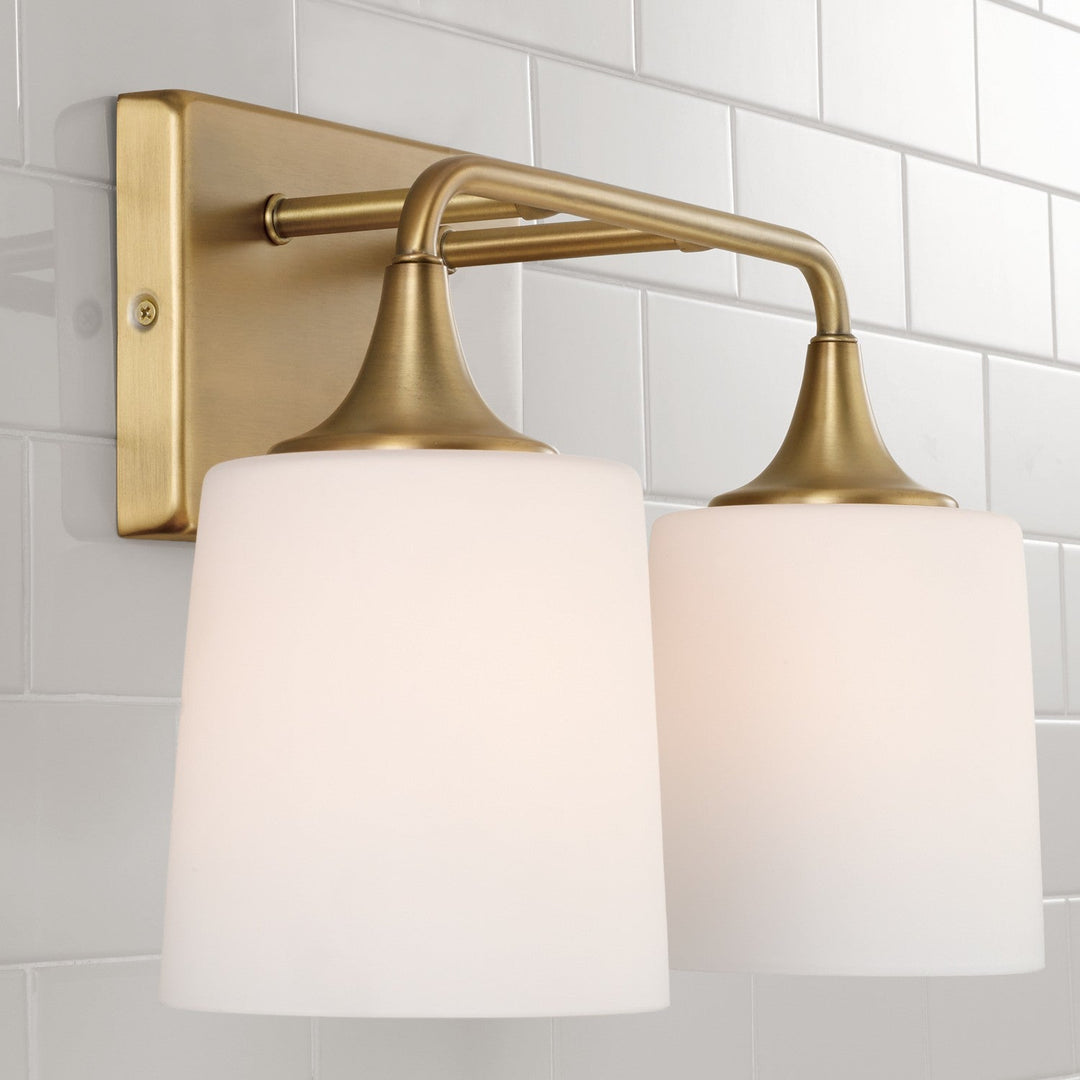 Capital Presley 148921AD-541 Bath Vanity Light 16 in. wide - Aged Brass