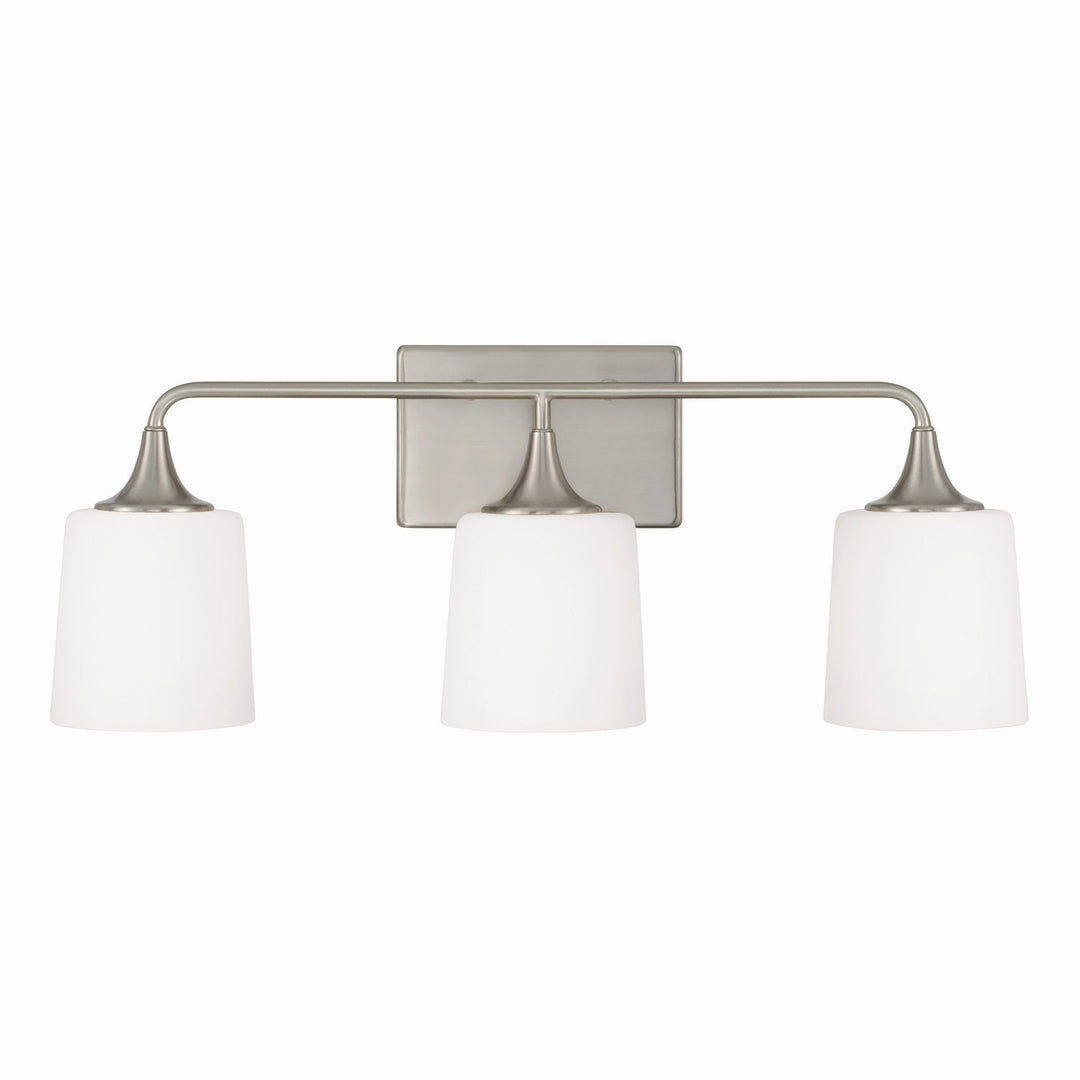 Capital Presley 148931BN-541 Bath Vanity Light 27 in. wide - Brushed Nickel