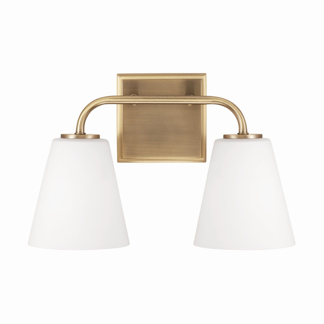 Capital Brody 149421AD-543 Bath Vanity Light 15 in. wide - Aged Brass