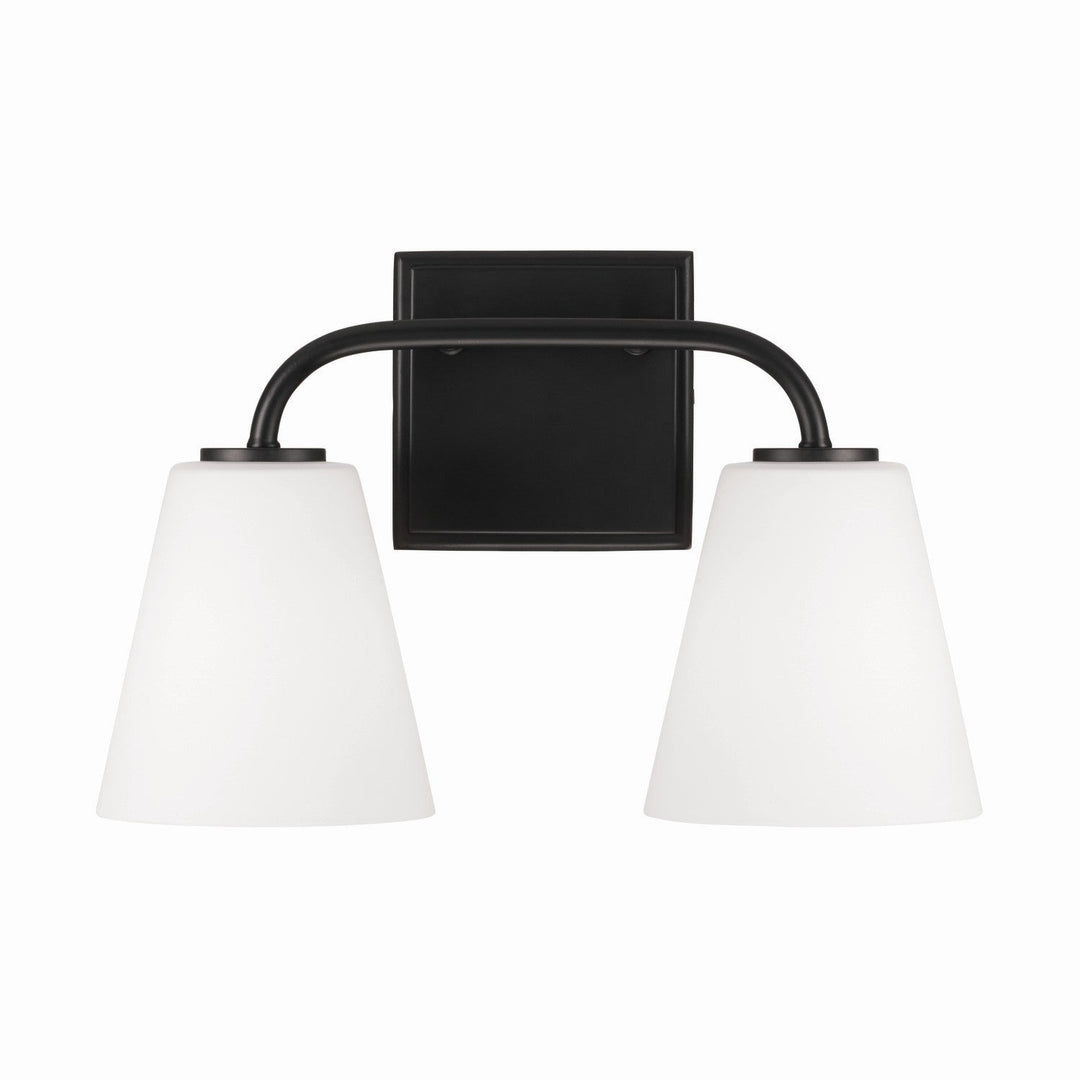 Capital Brody 149421MB-543 Bath Vanity Light 15 in. wide - Matte Black