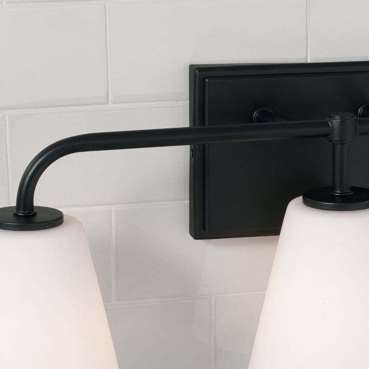 Capital Brody 149431MB-543 Bath Vanity Light 24 in. wide - Matte Black