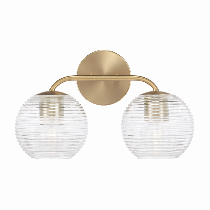 Capital Dolan 149921MA-544 Bath Vanity Light 16 in. wide - Matte Brass