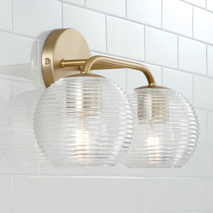 Capital Dolan 149921MA-544 Bath Vanity Light 16 in. wide - Matte Brass