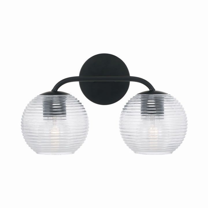 Capital Dolan 149921MB-544 Bath Vanity Light 16 in. wide - Matte Black