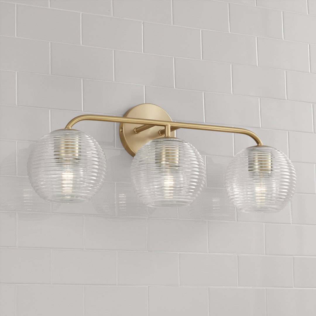 Capital Dolan 149931MA-544 Bath Vanity Light 25 in. wide - Matte Brass