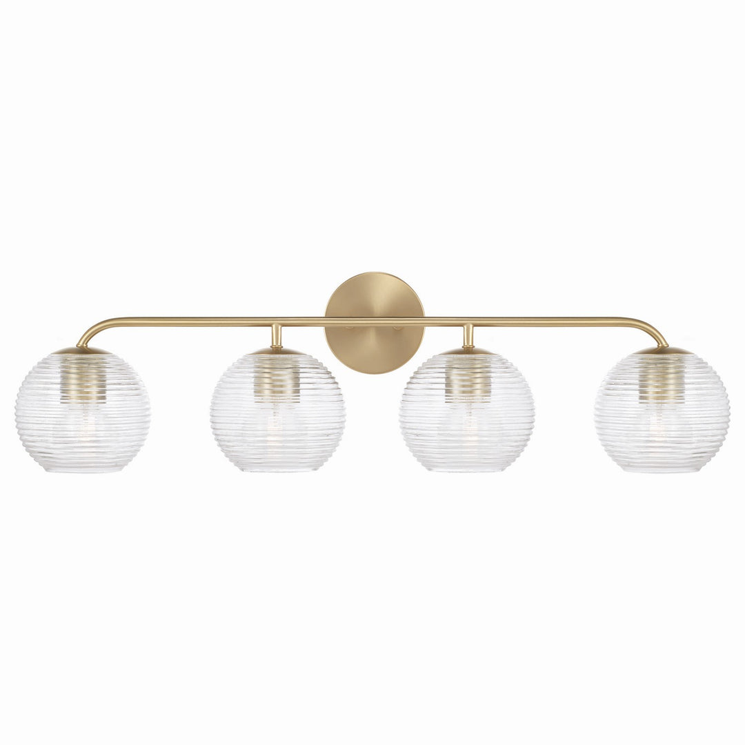 Capital Dolan 149941MA-544 Bath Vanity Light 34 in. wide - Matte Brass