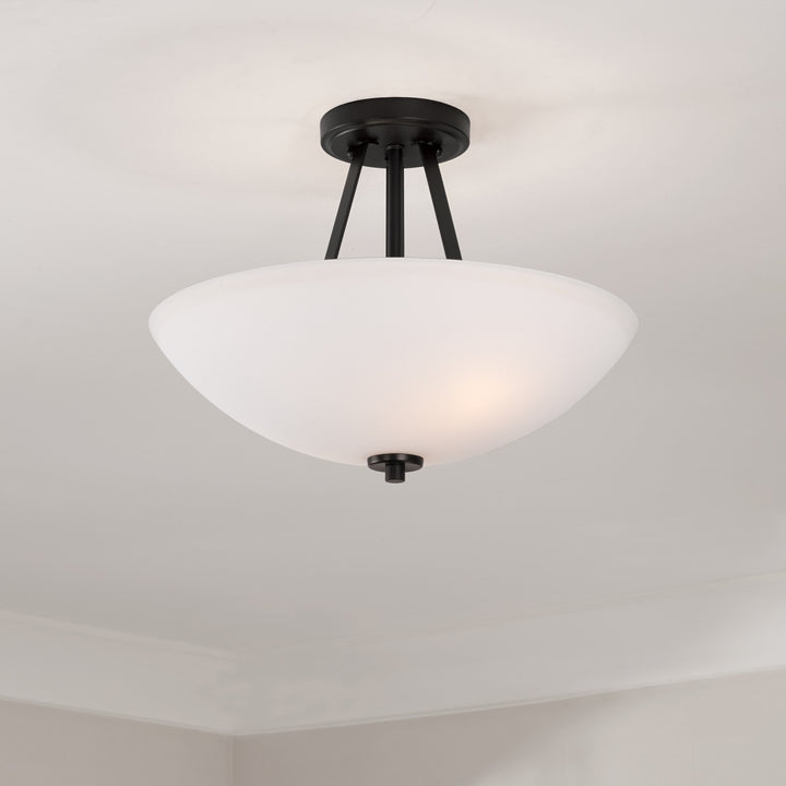 Capital Stewart 218921MB Ceiling Light - Matte Black