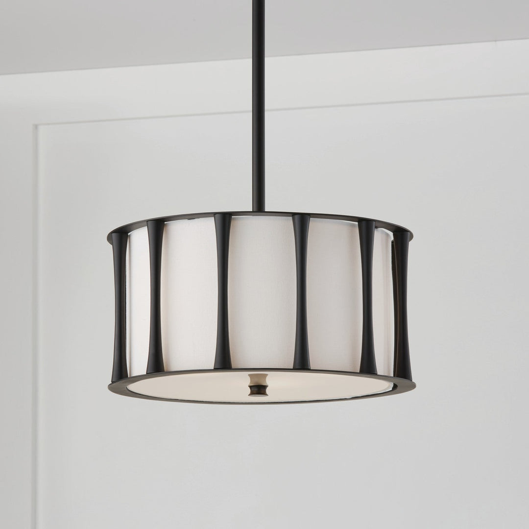 Capital Bodie 244631MB Ceiling Light - Matte Black