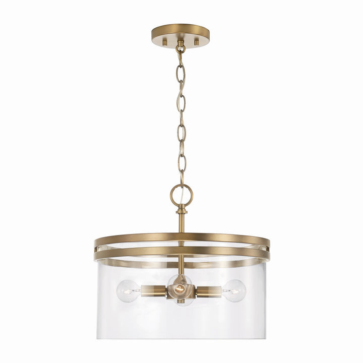 Capital Fuller 248741AD Ceiling Light - Aged Brass