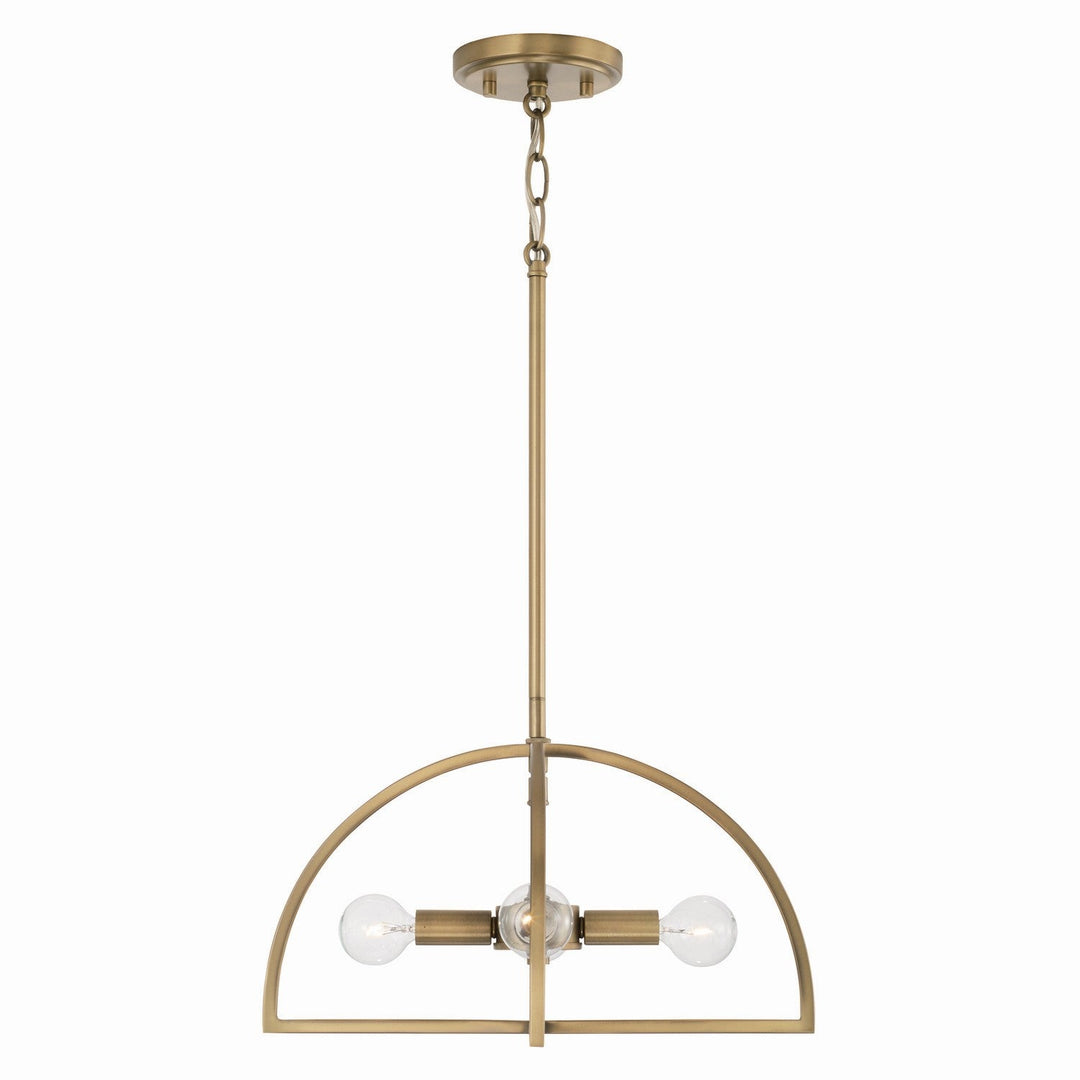 Capital Lawson 248841AD Ceiling Light - Aged Brass