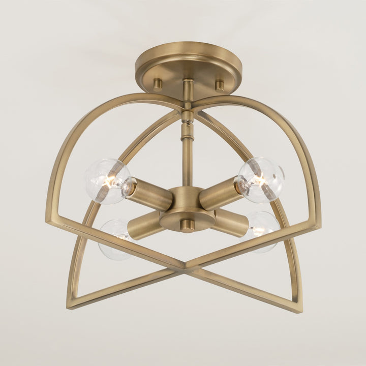 Capital Lawson 248841AD Ceiling Light - Aged Brass
