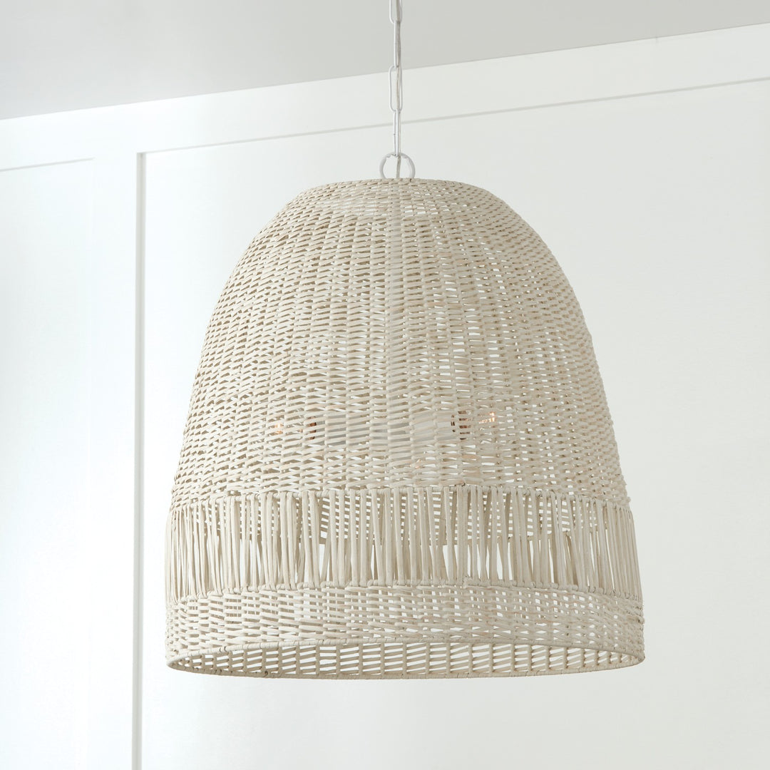 Capital Naomi 347533HH Pendant Light - Chalk White