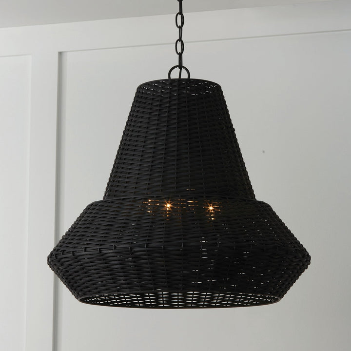 Capital Boca 347842MB Pendant Light - Matte Black