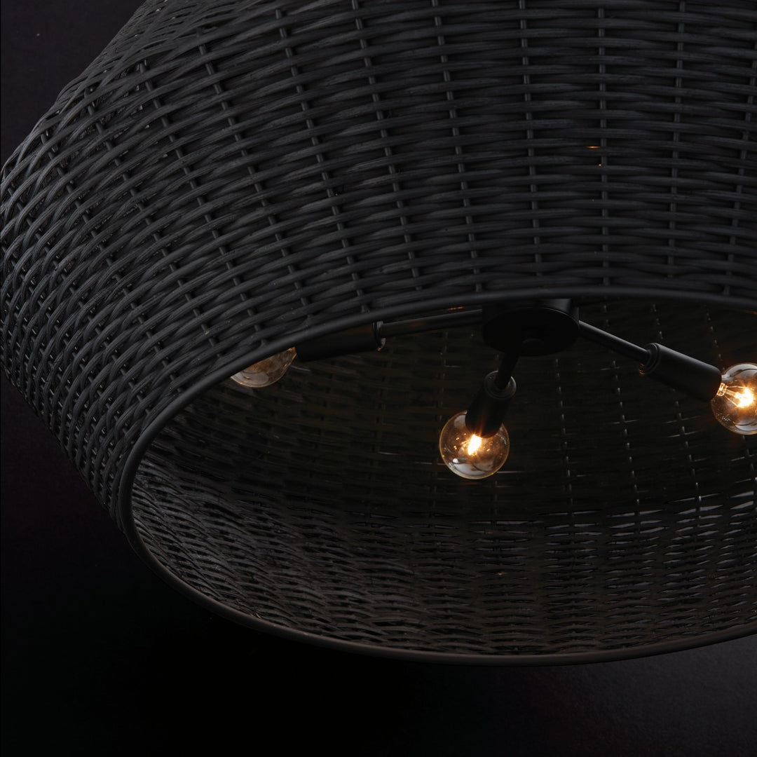 Capital Boca 347861MB Pendant Light - Matte Black