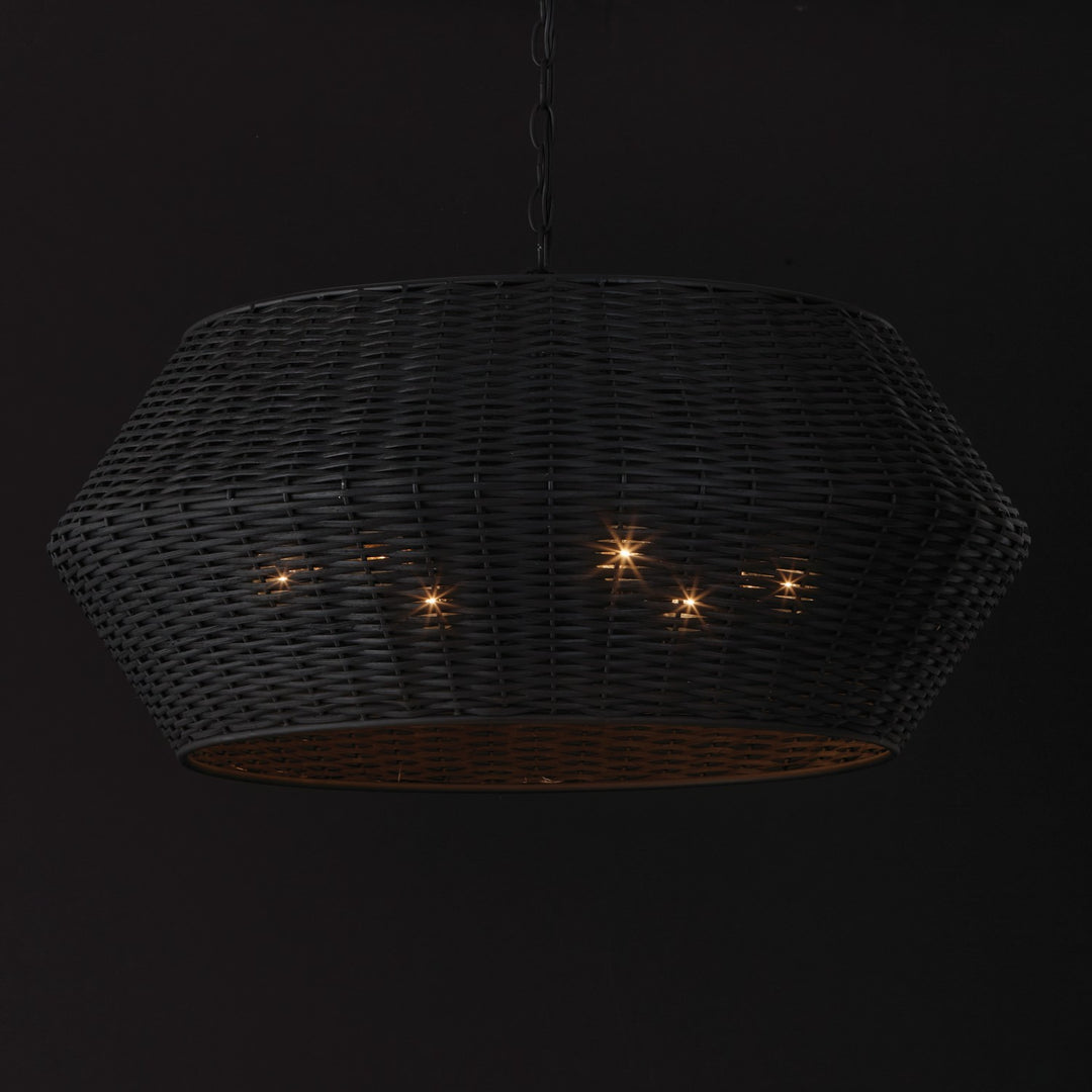 Capital Boca 347861MB Pendant Light - Matte Black