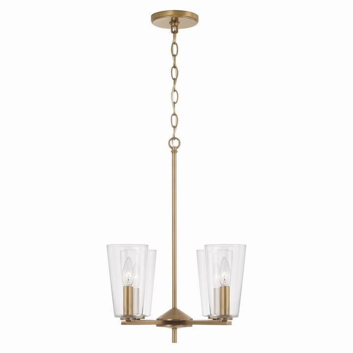 Capital Portman 348641AD-538 Chandelier Light - Aged Brass