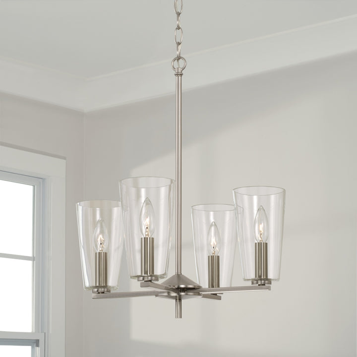 Capital Portman 348641BN-538 Chandelier Light - Brushed Nickel