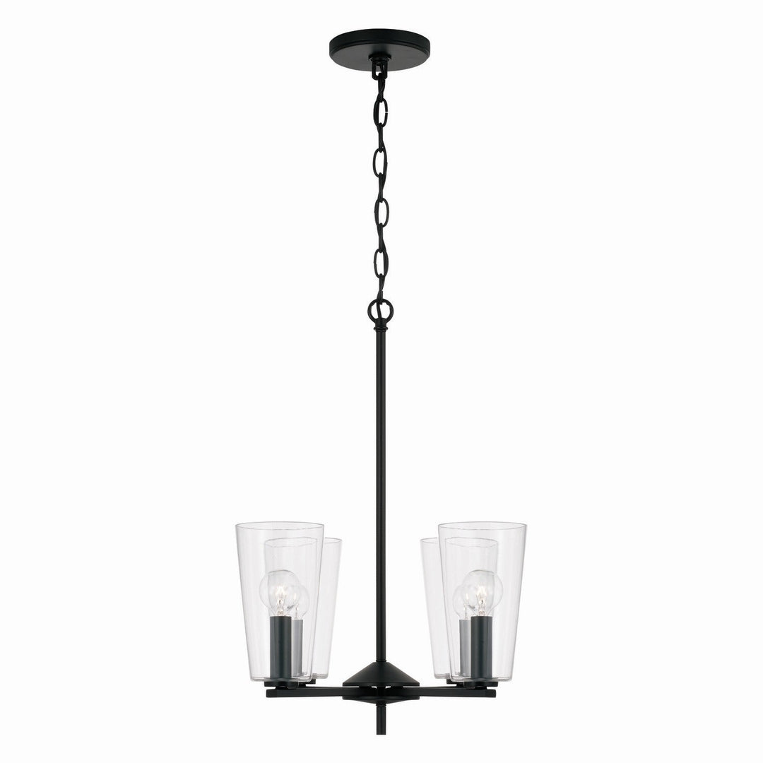 Capital Portman 348641MB-538 Chandelier Light - Matte Black