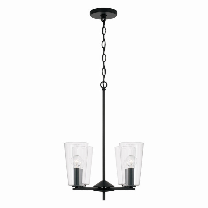 Capital Portman 348641MB-538 Chandelier Light - Matte Black