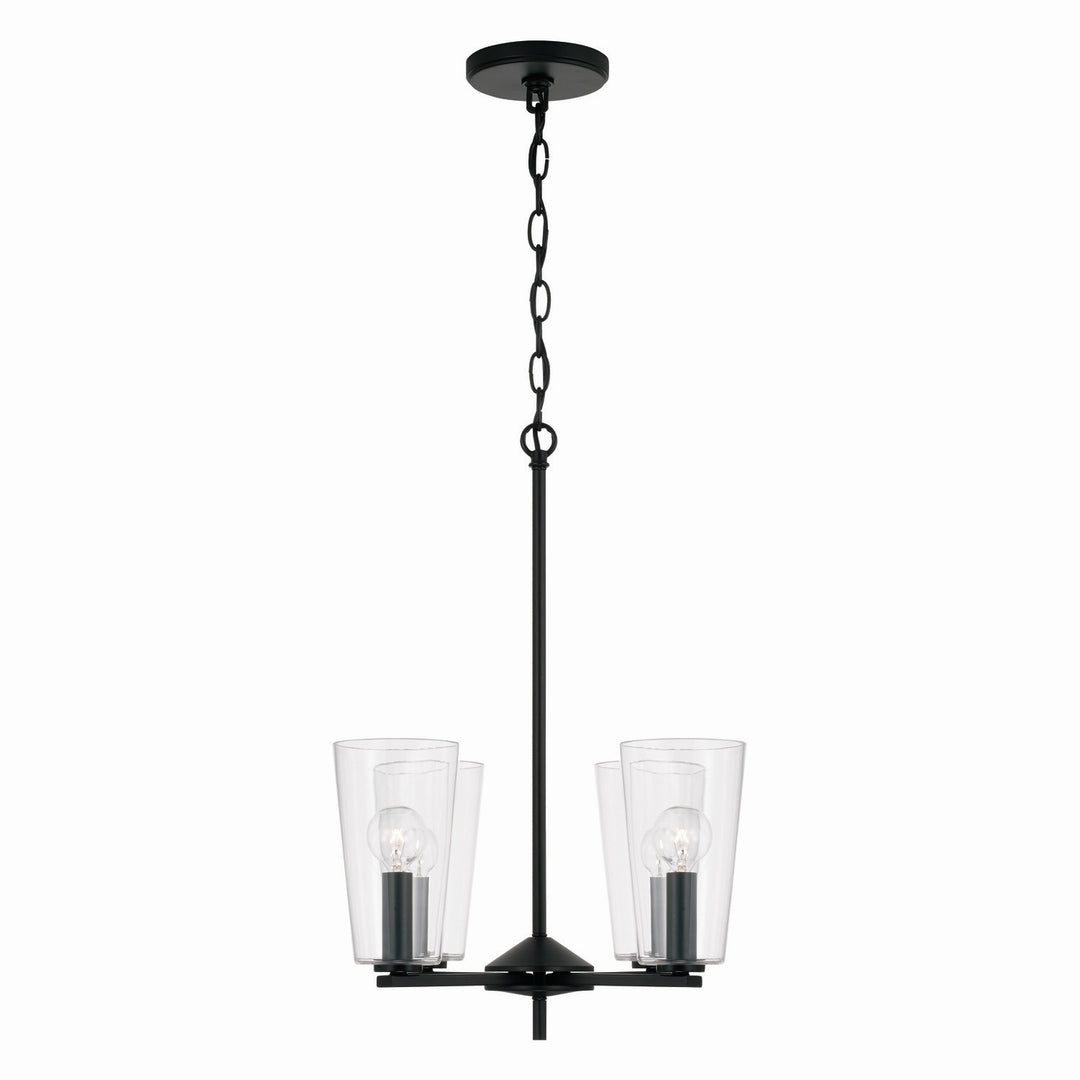 Capital Portman 348641MB-538 Chandelier Light - Matte Black