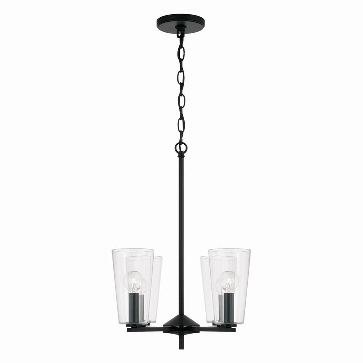 Capital Portman 348641MB-538 Chandelier Light - Matte Black