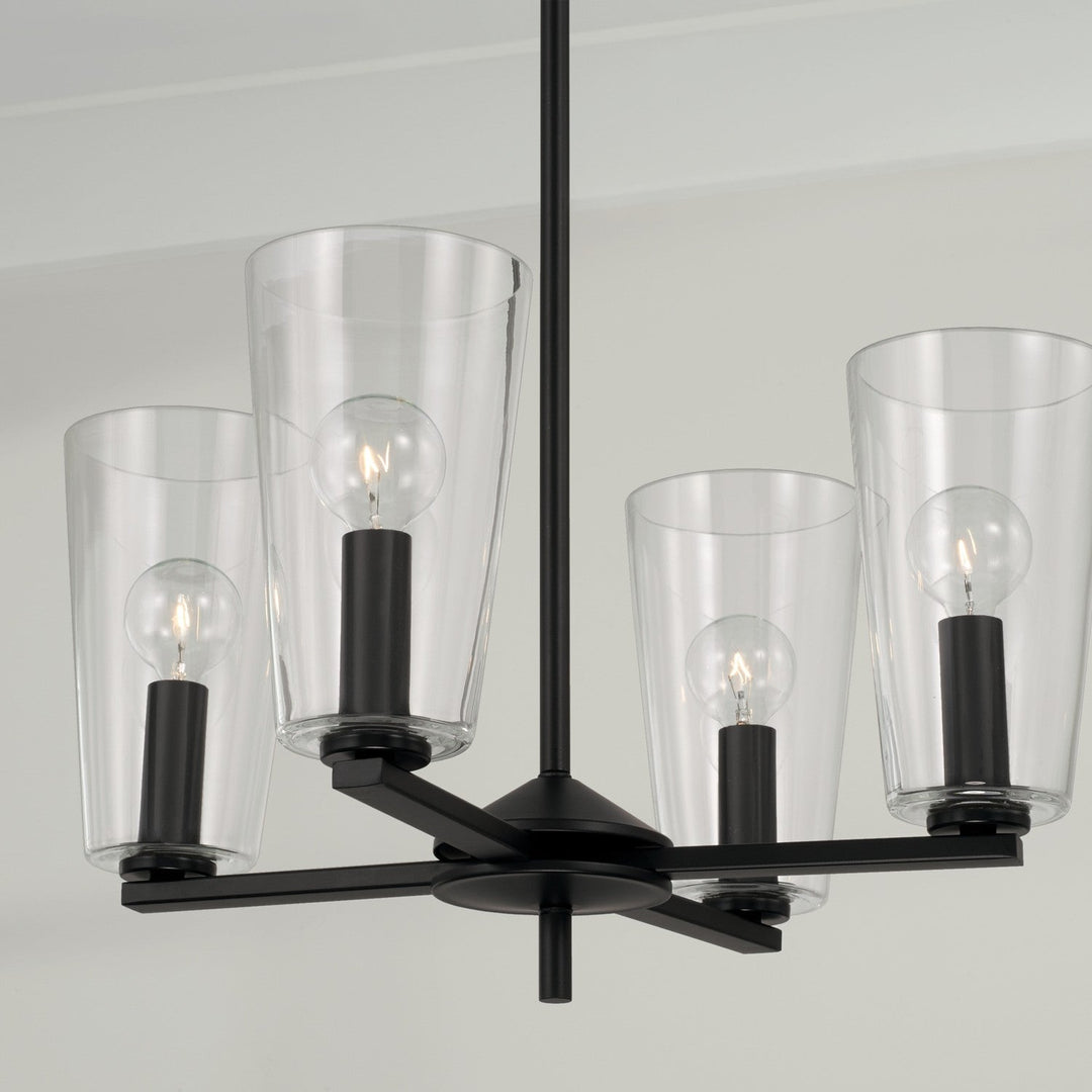 Capital Portman 348641MB-538 Chandelier Light - Matte Black