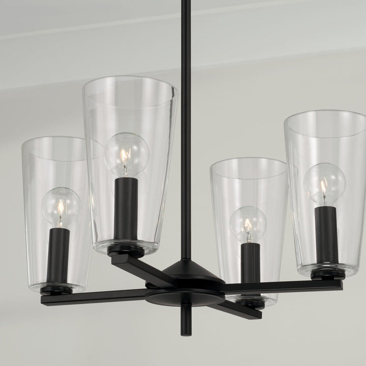 Capital Portman 348641MB-538 Chandelier Light - Matte Black
