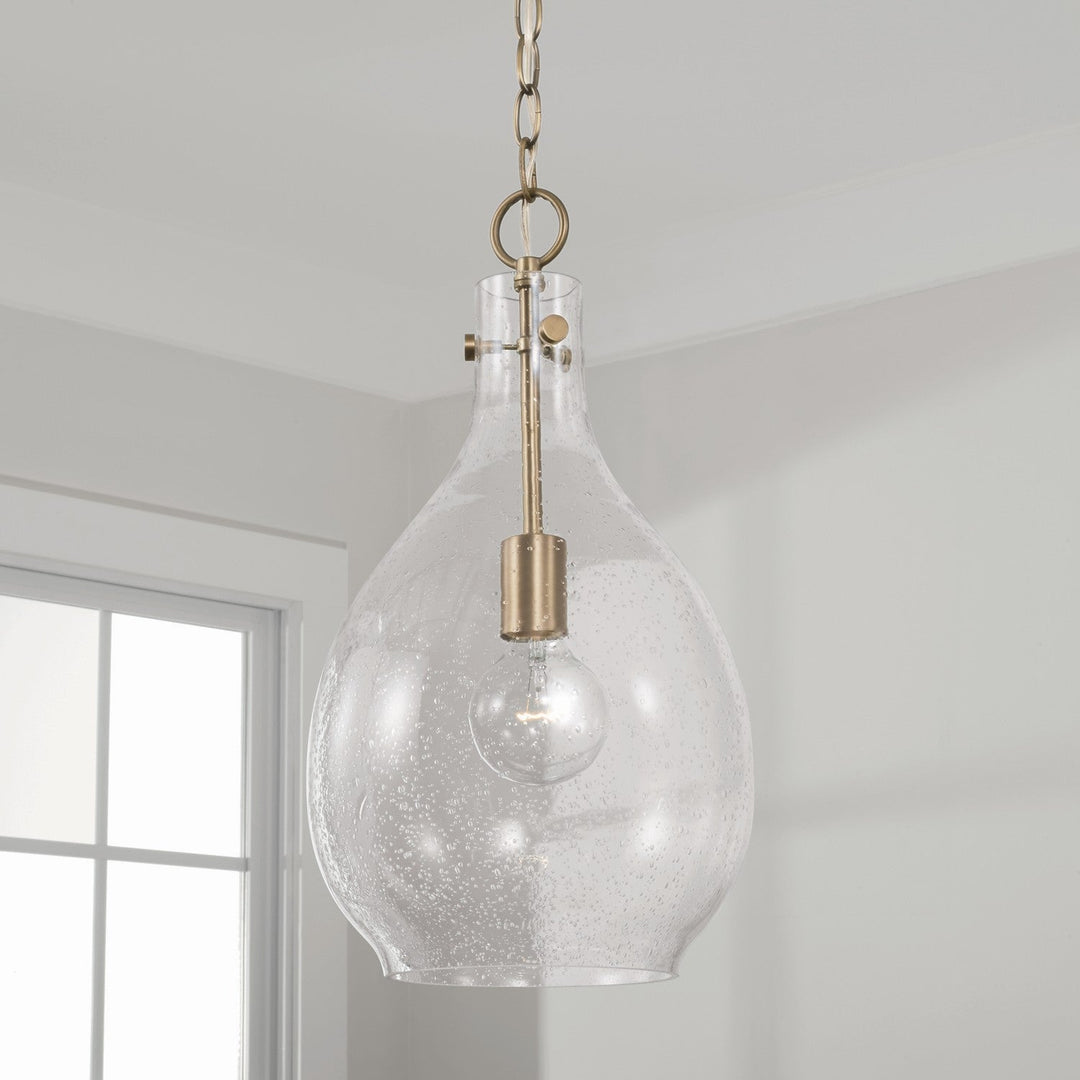 Capital Brentwood 349011AD Pendant Light - Aged Brass