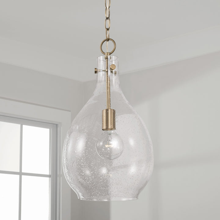 Capital Brentwood 349011AD Pendant Light - Aged Brass