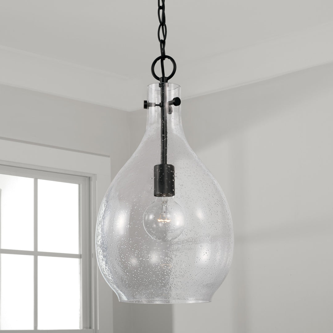 Capital Brentwood 349011MB Pendant Light - Matte Black