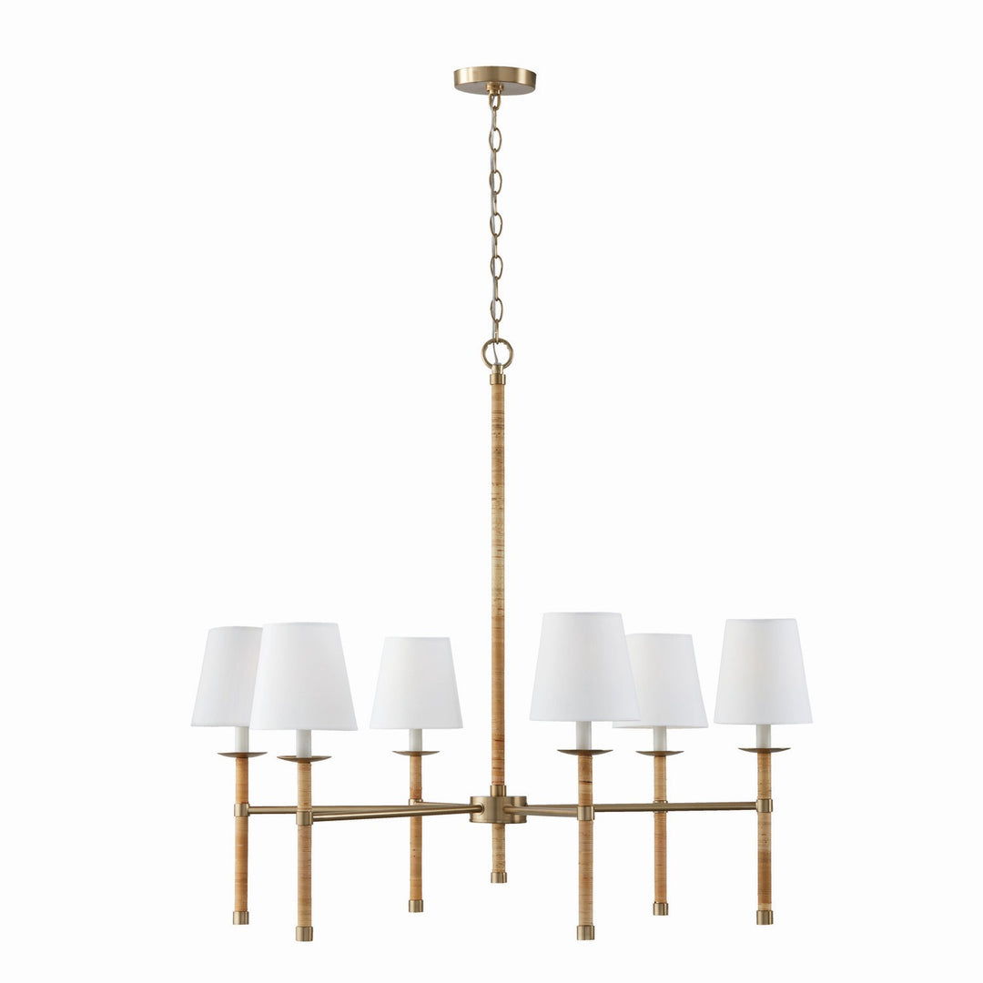 Capital Tulum 447261MA-705 Chandelier Light - Matte Brass