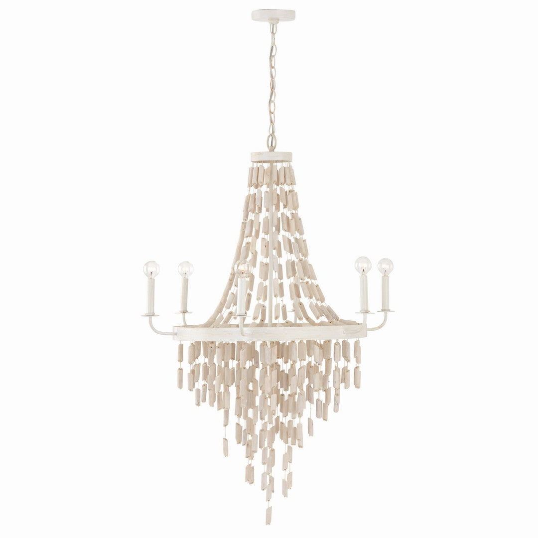 Capital Carissa 447761OW Chandelier Light - Organic White