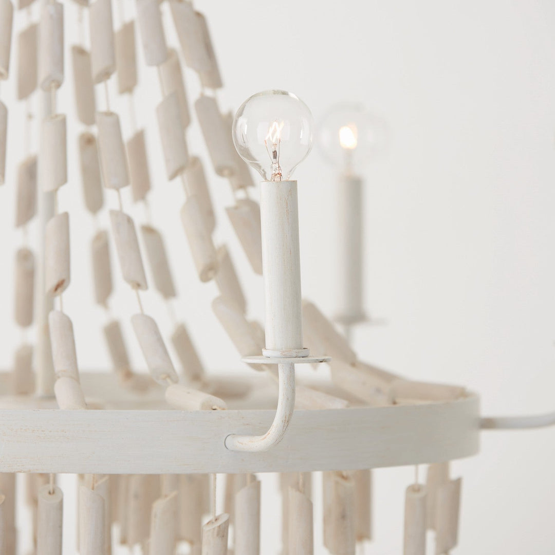Capital Carissa 447761OW Chandelier Light - Organic White