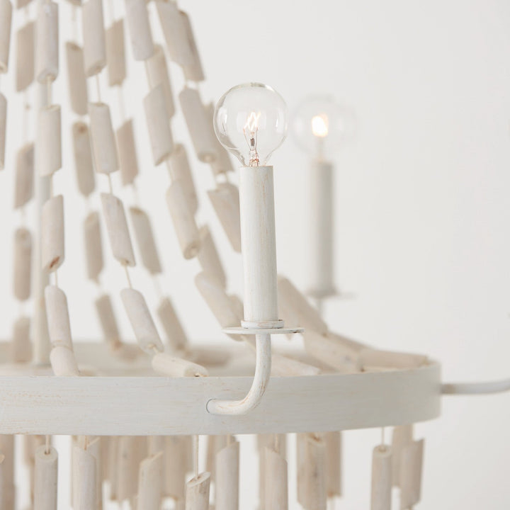 Capital Carissa 447761OW Chandelier Light - Organic White
