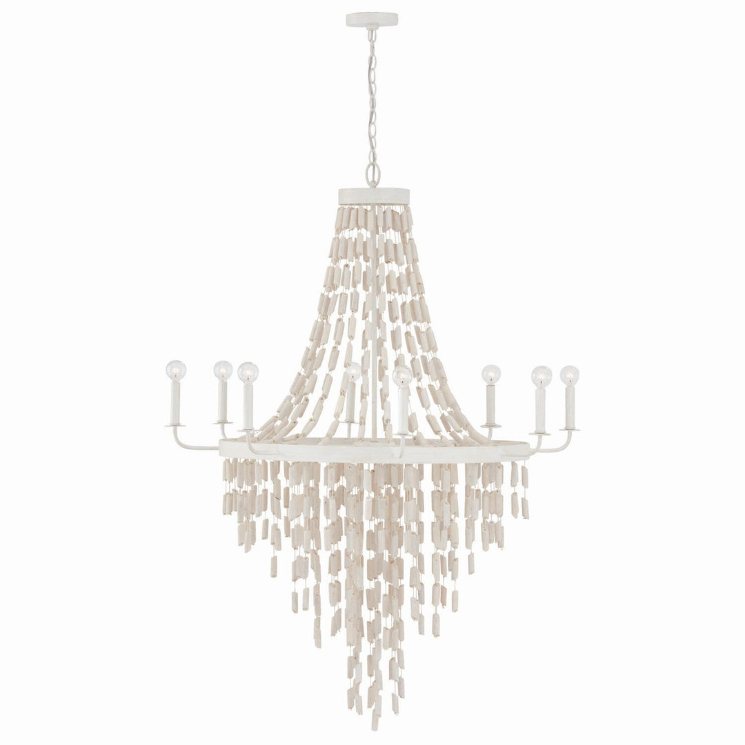 Capital Carissa 447782OW Chandelier Light - Organic White