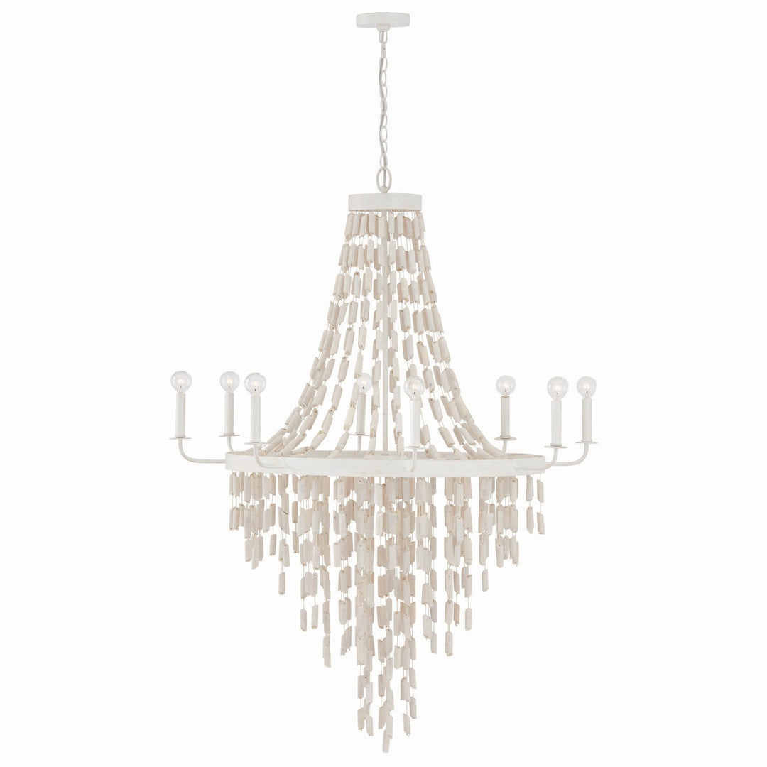 Capital Carissa 447782OW Chandelier Light - Organic White