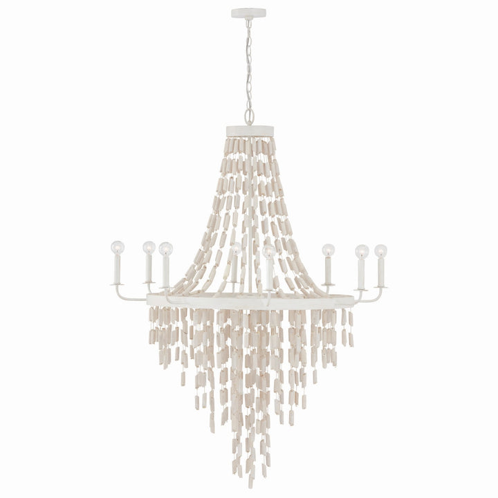 Capital Carissa 447782OW Chandelier Light - Organic White